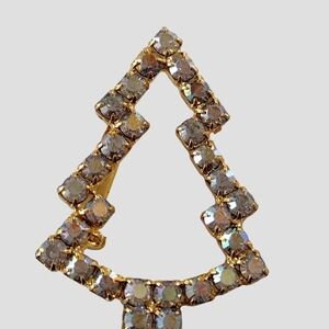 Gold Crystal Women's Earrings